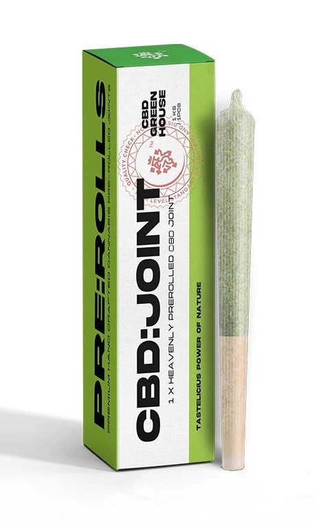 Joint CBD pre-rolls greenhouse